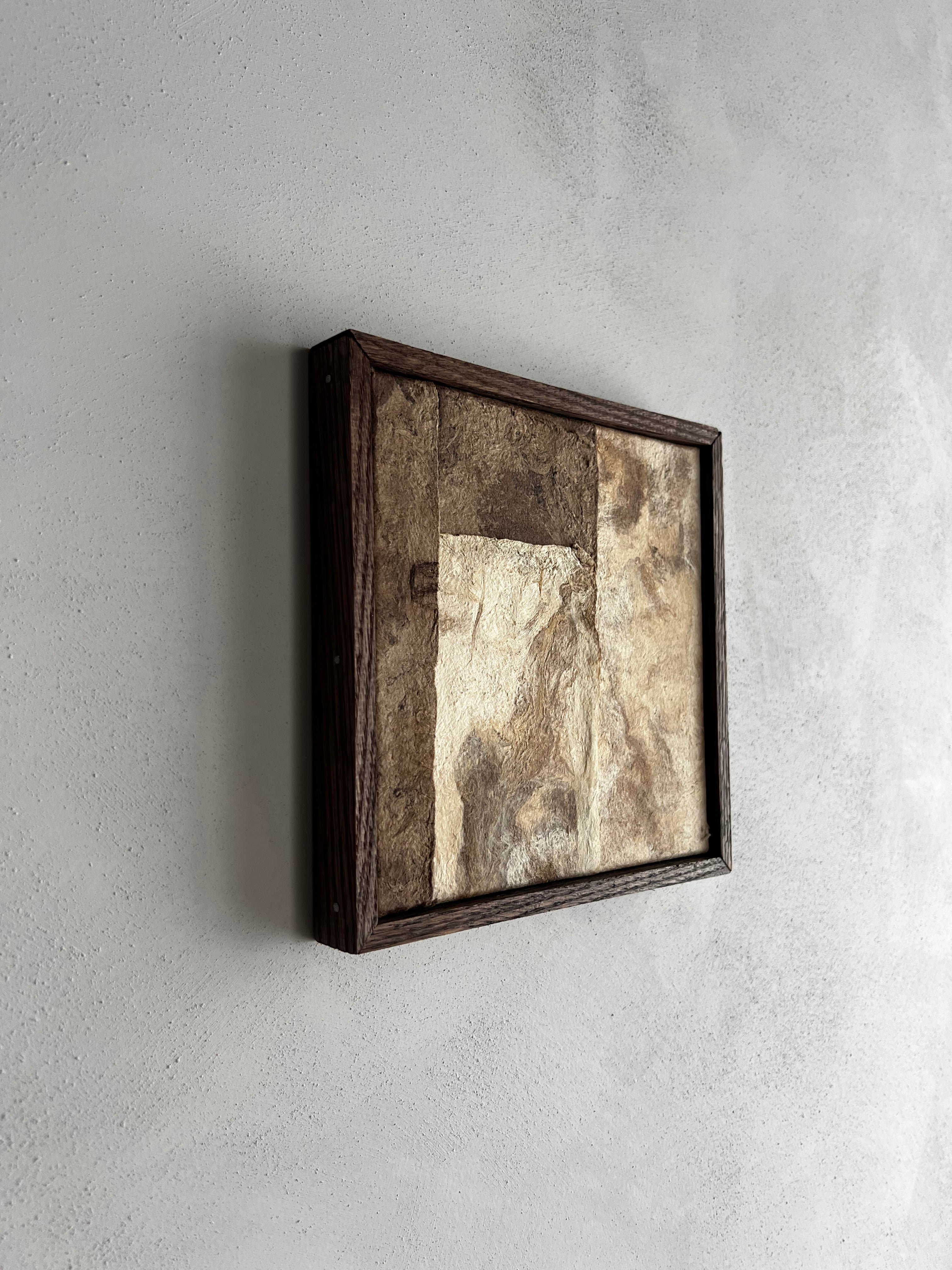 Oeuvre d'art en papier d'écorce n°1