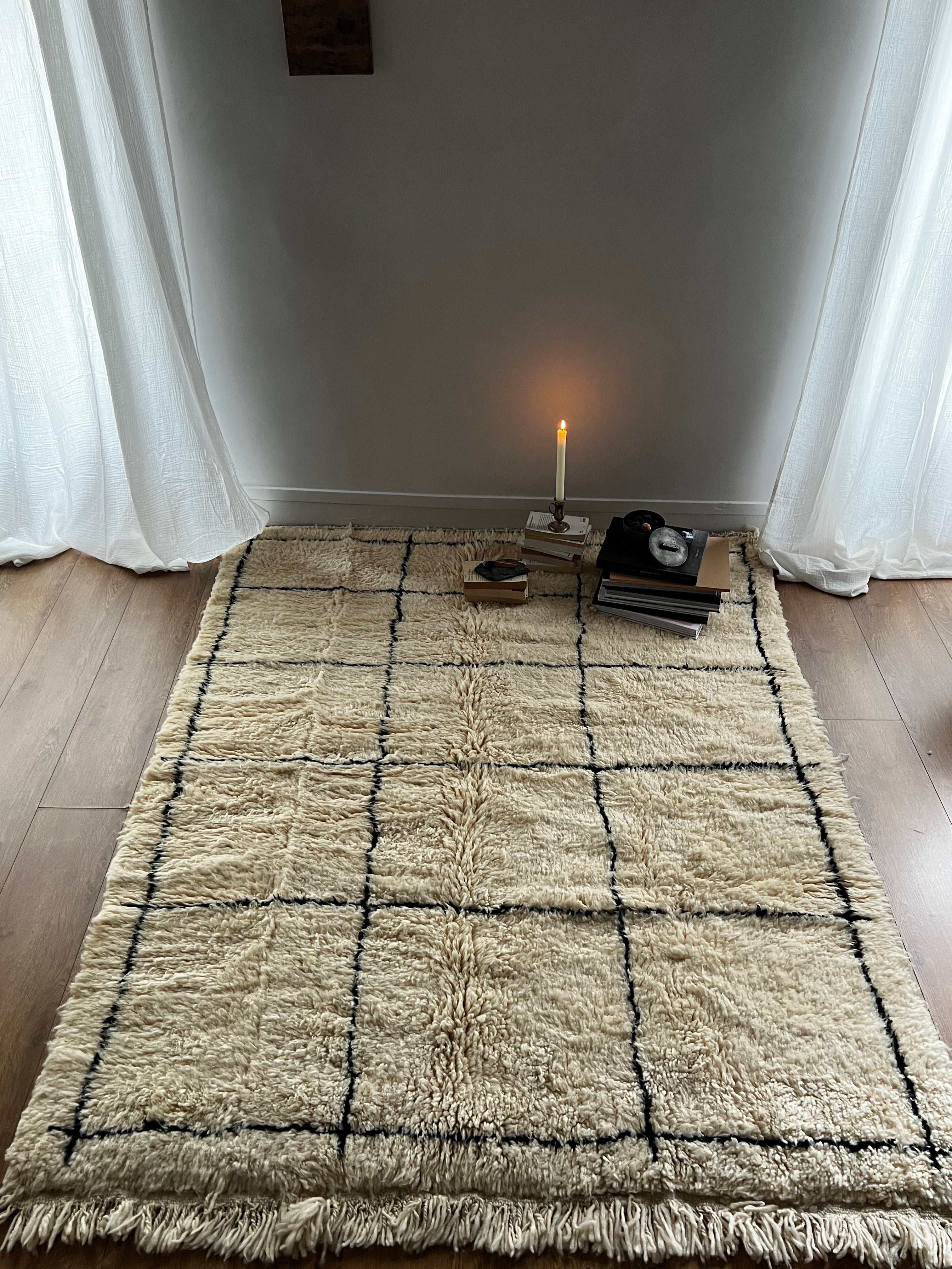 Tapis Beni Ouarain 200x165cm