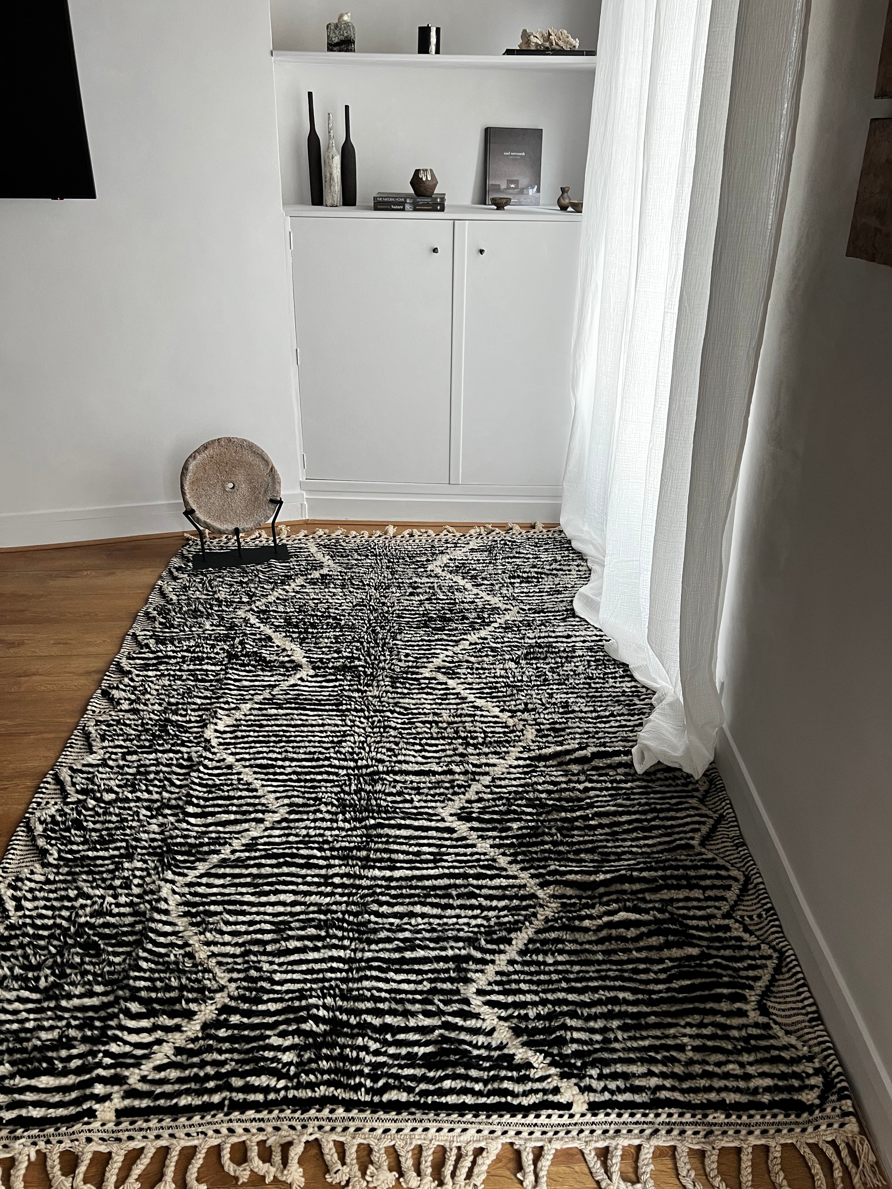 Tapis Beni Ouarain 250x175cm
