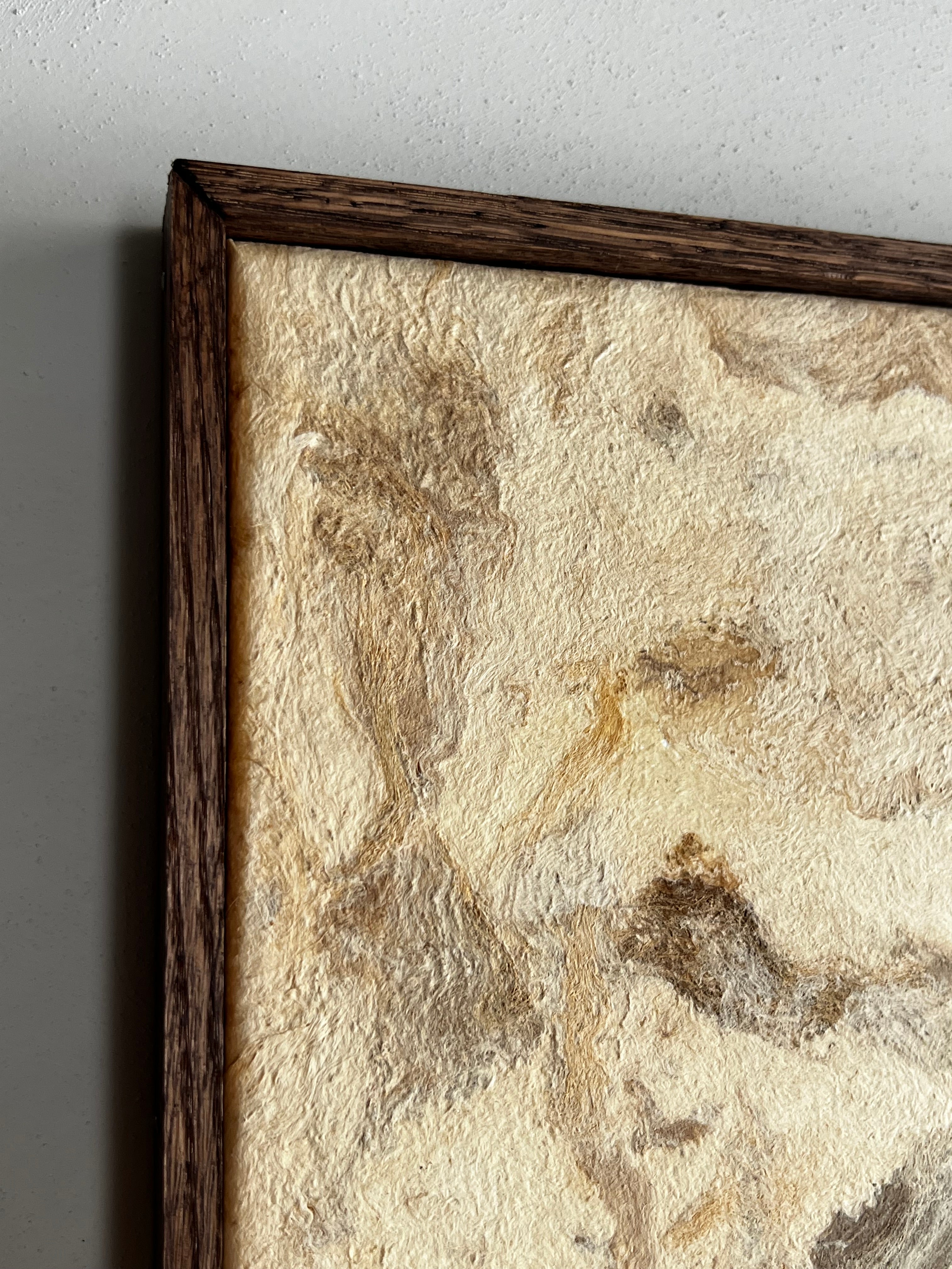 Oeuvre d'art en papier d'écorce n°3