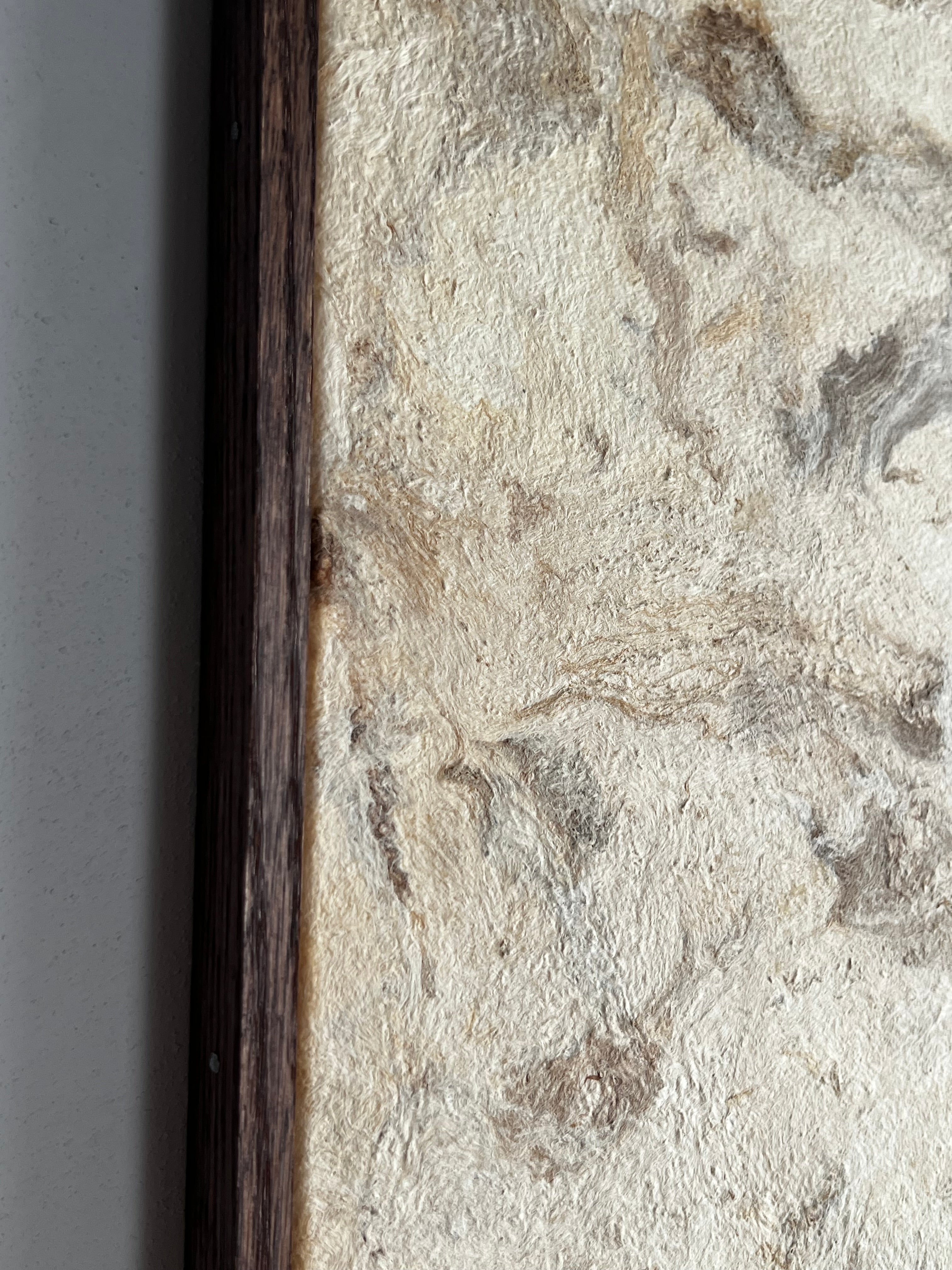 Oeuvre d'art en papier d'écorce n°3