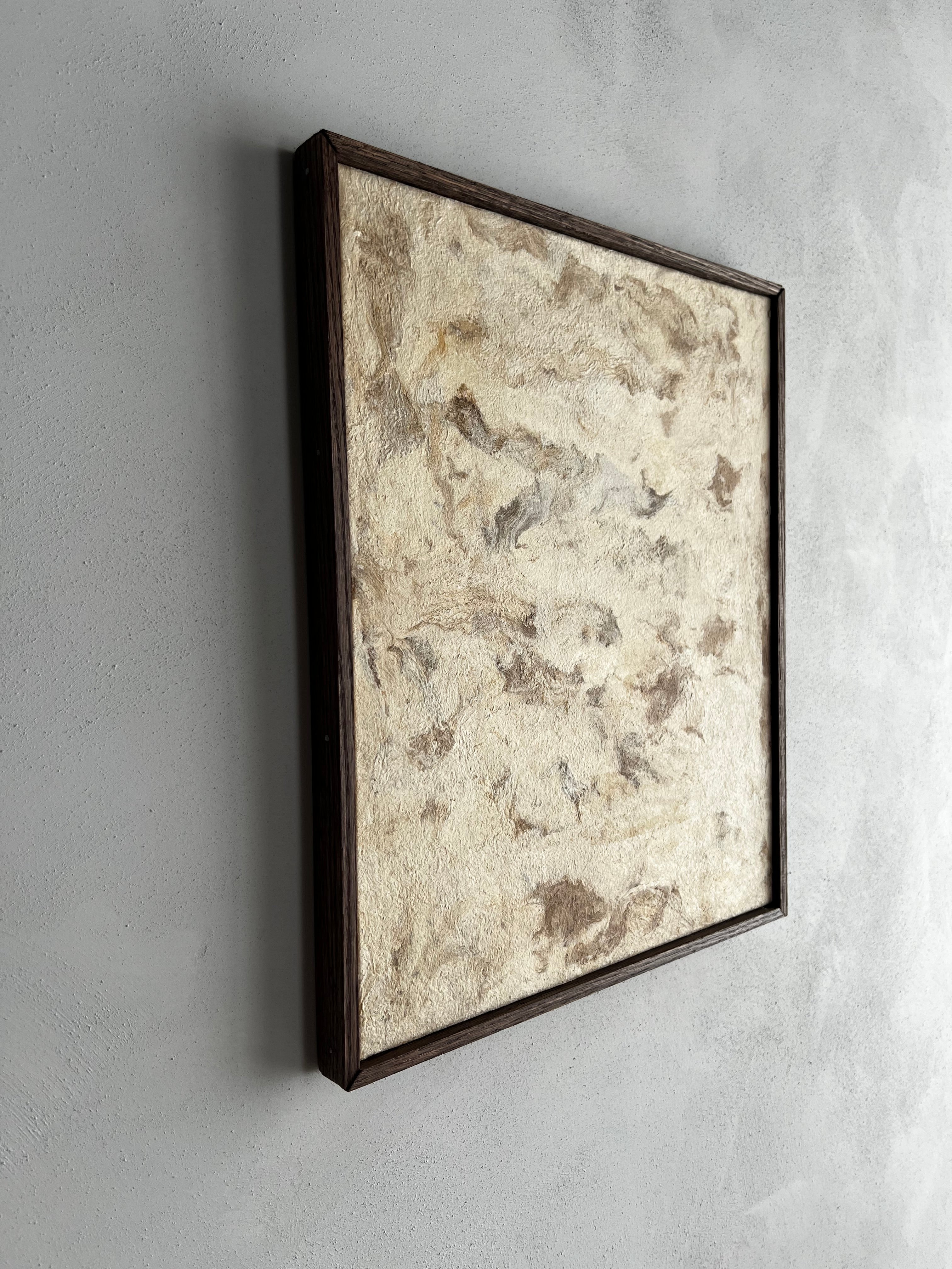 Oeuvre d'art en papier d'écorce n°3