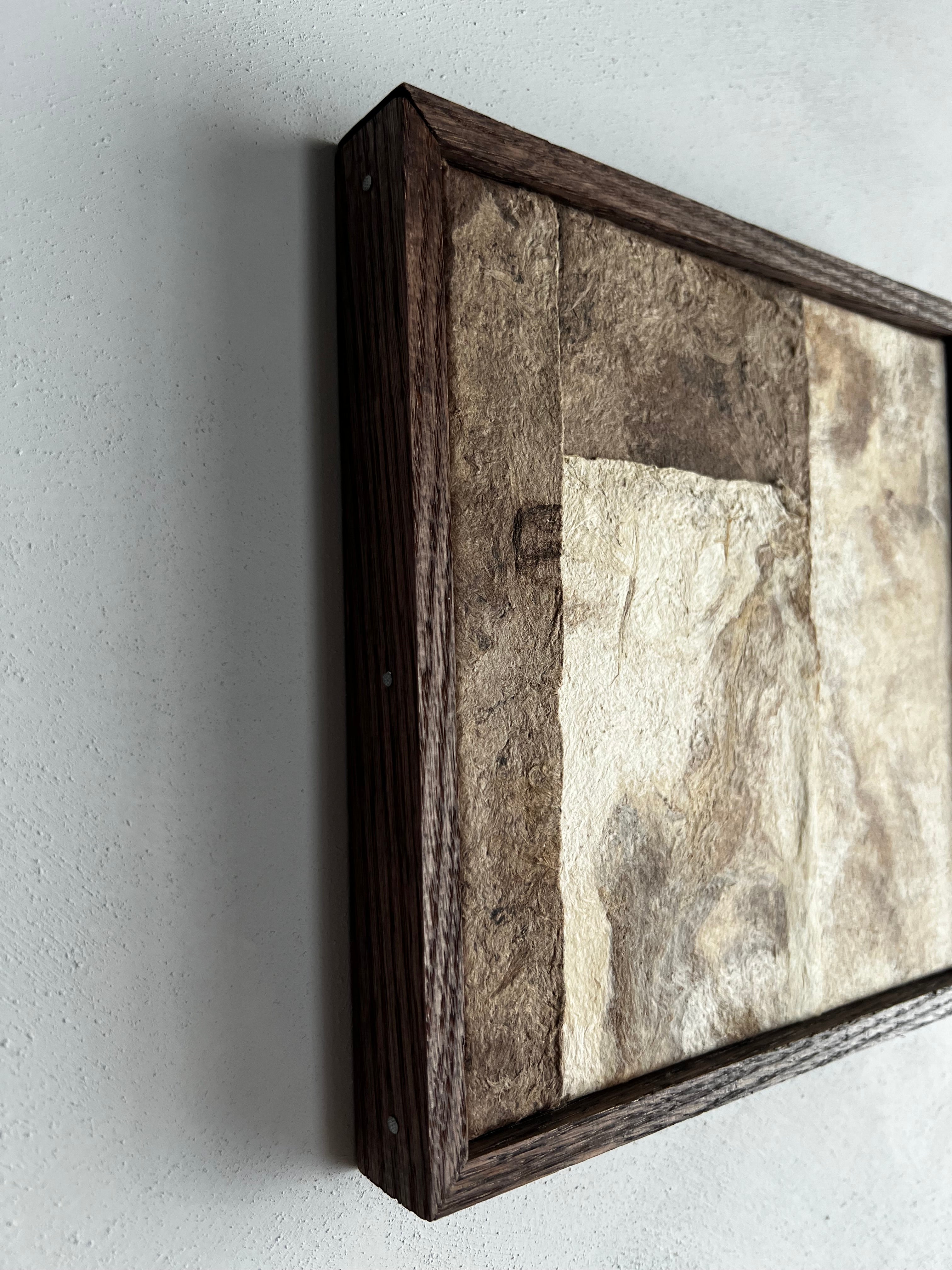 Oeuvre d'art en papier d'écorce n°1
