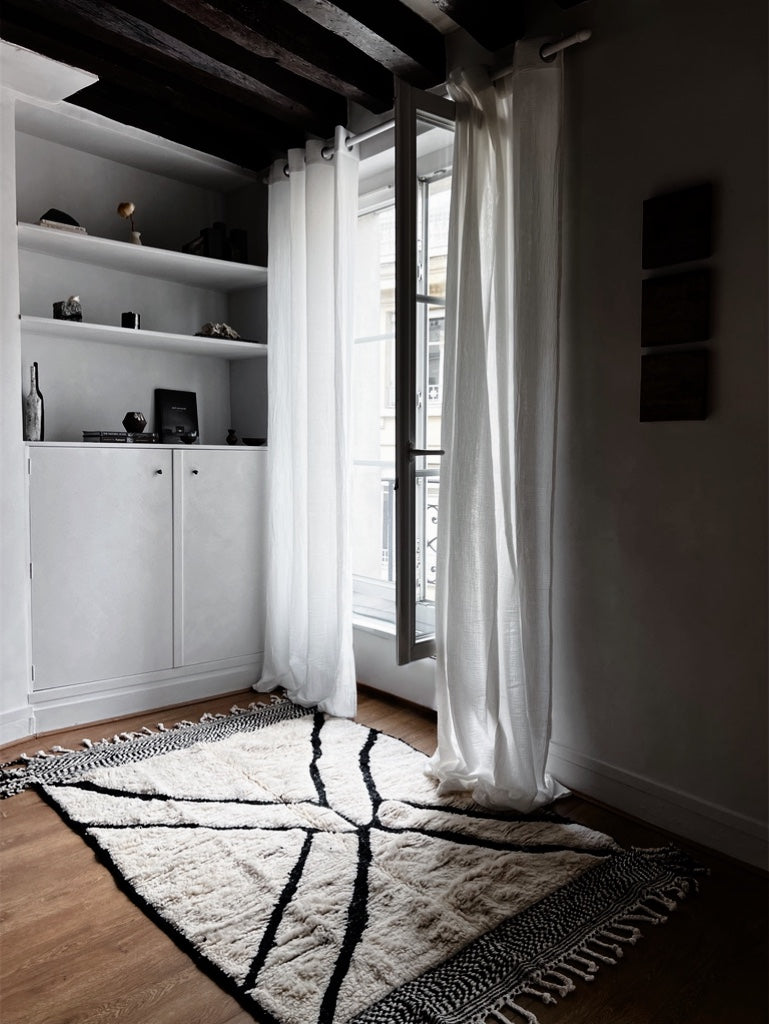 Tapis Beni Ouarain 195x120cm
