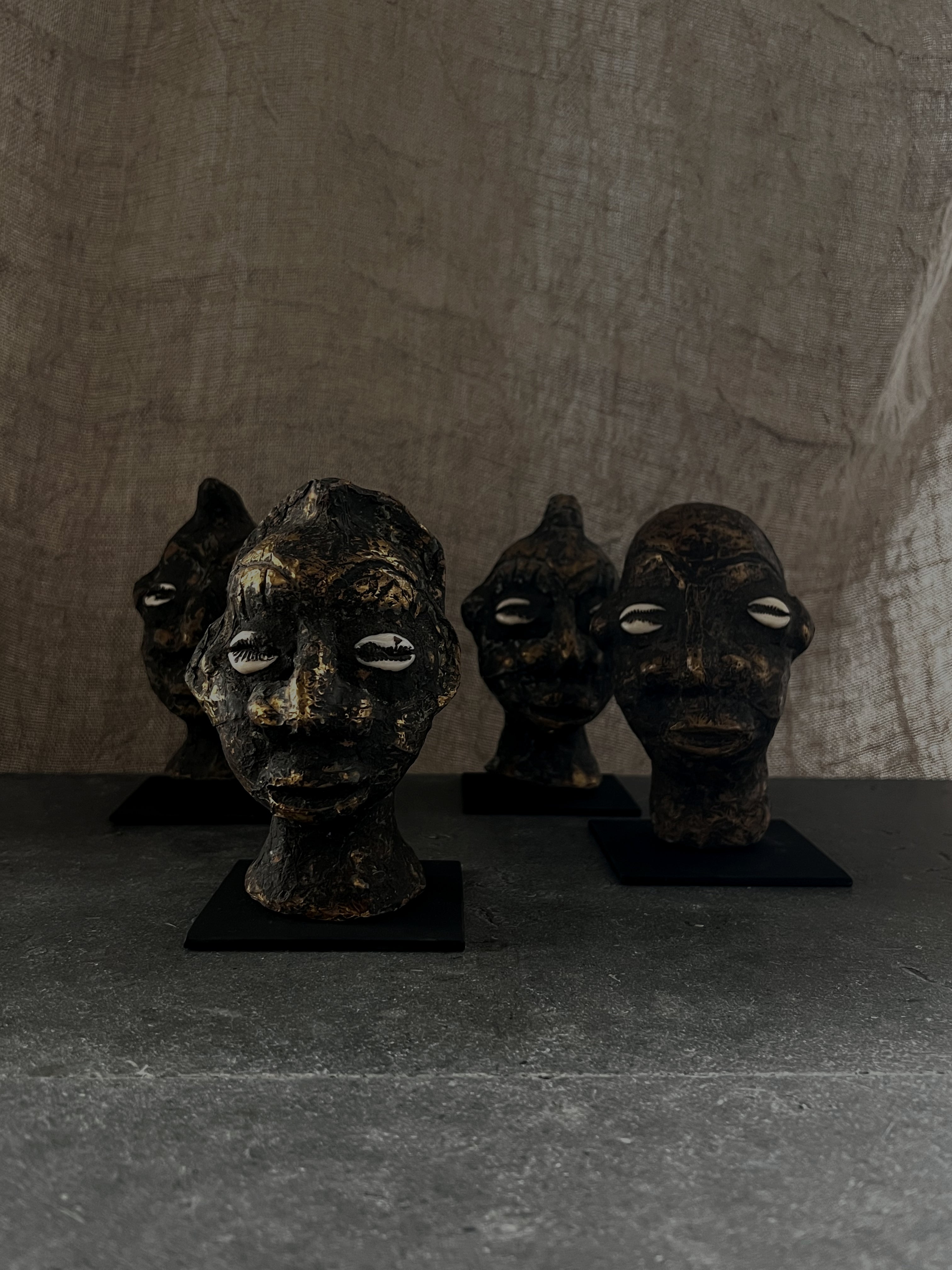 Visage sculpté - Petit format