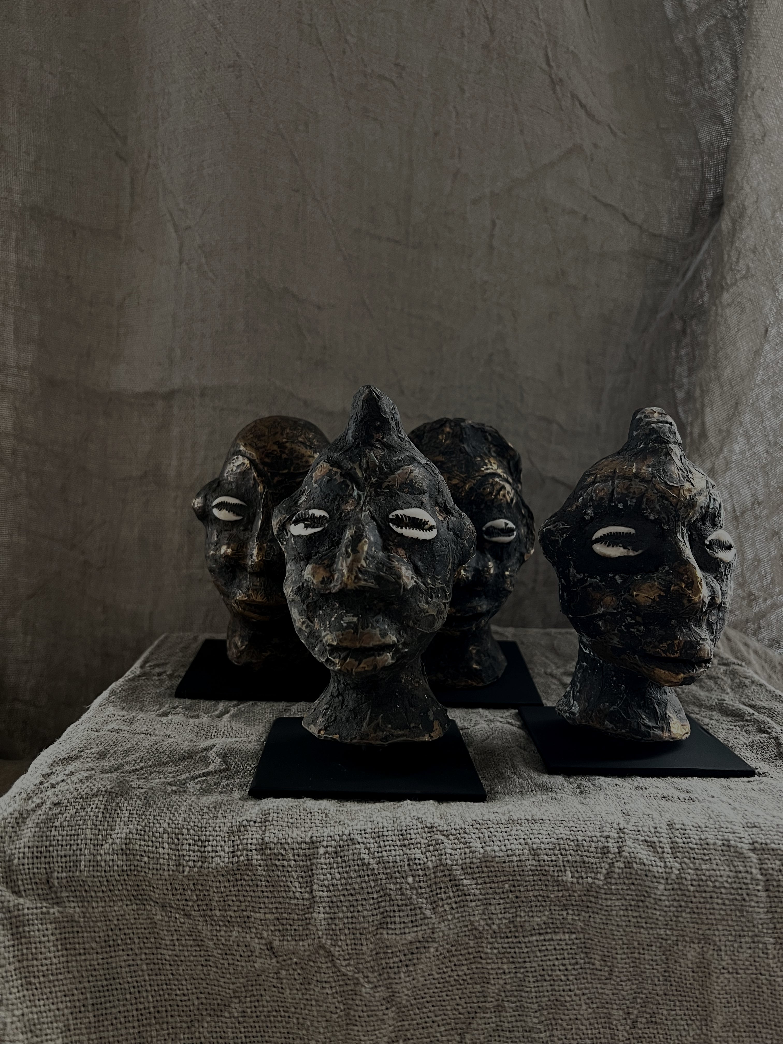 Visage sculpté - Petit format