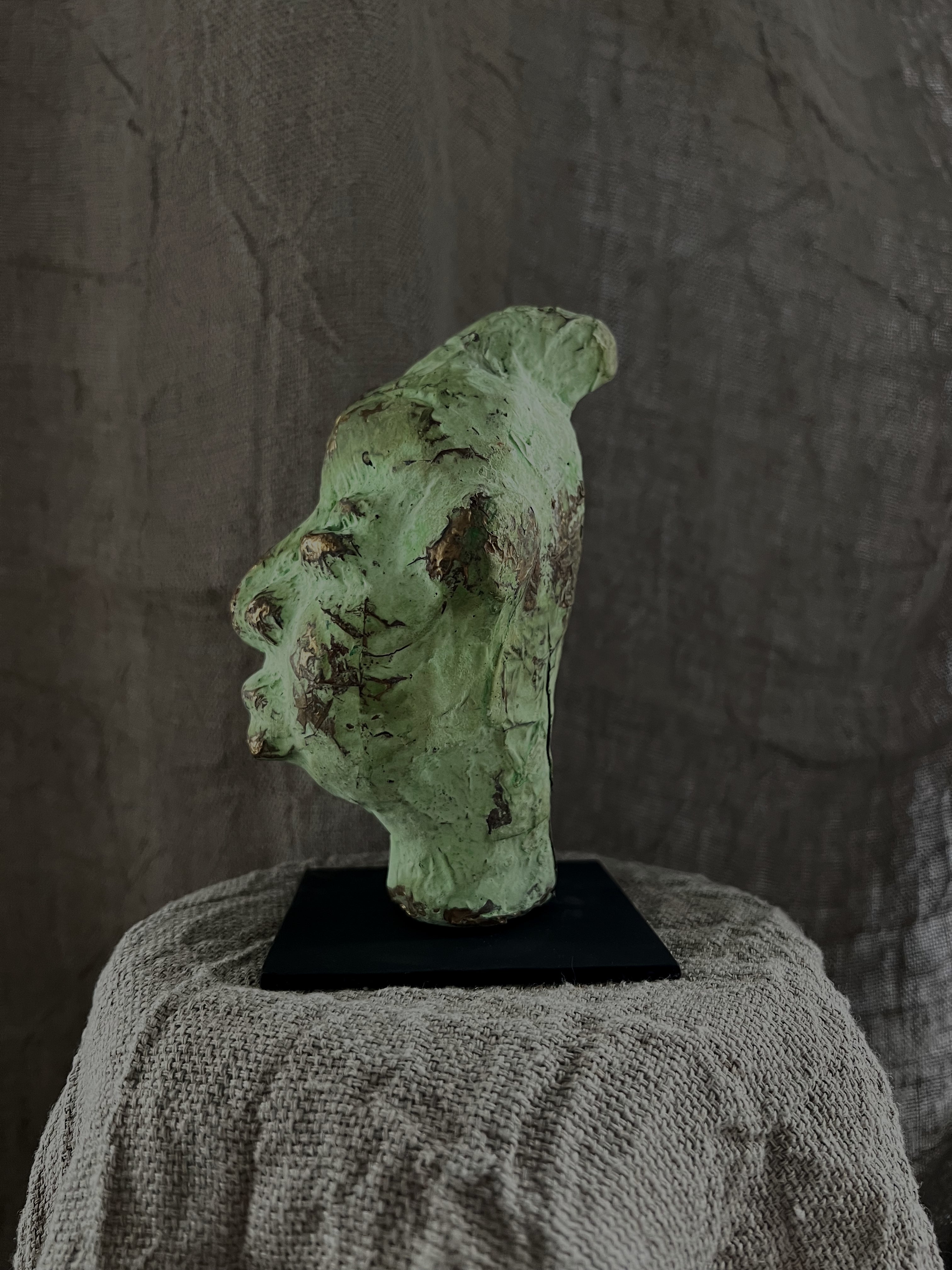 Visage sculpté - Petit format