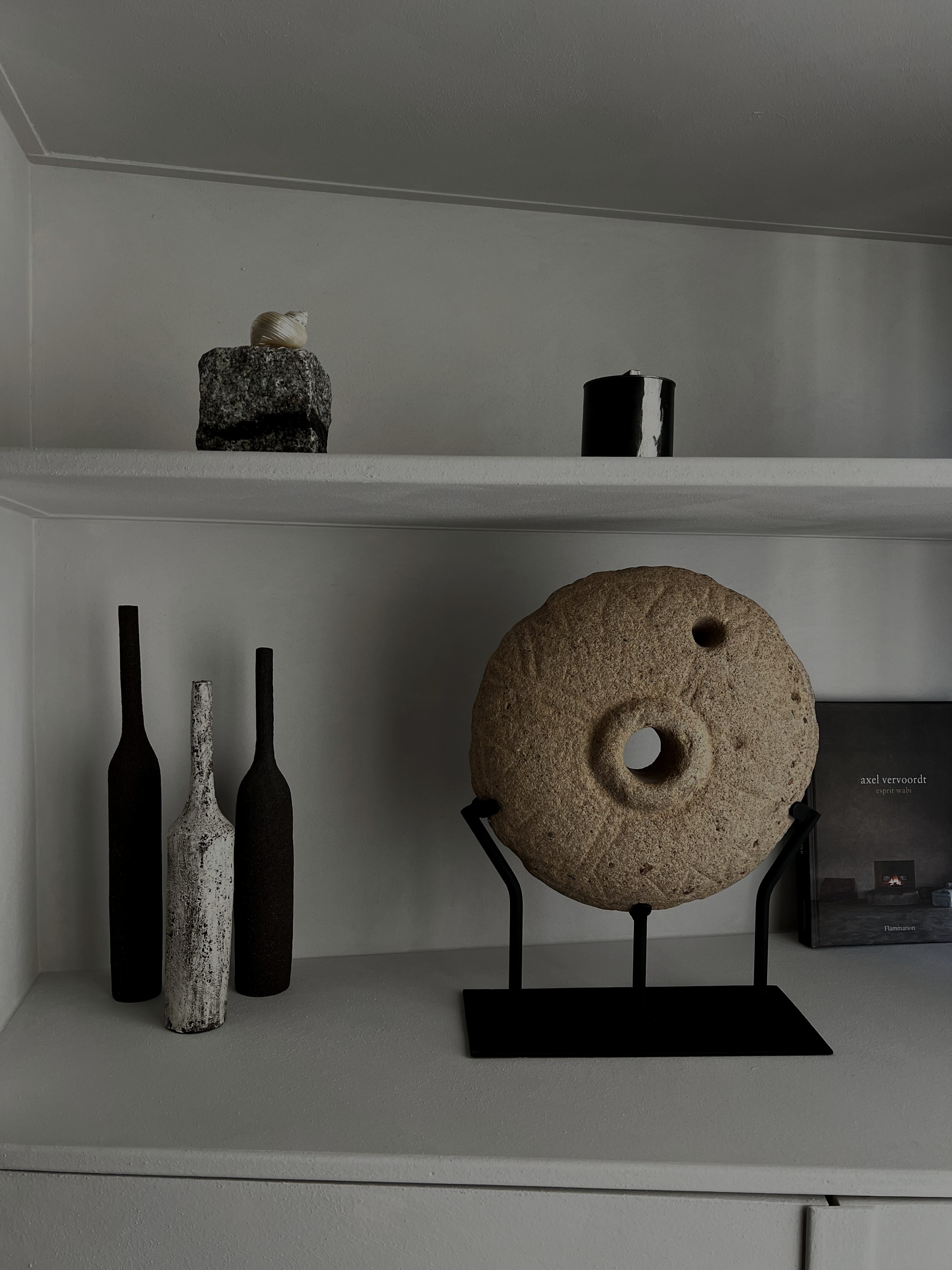 Pierre sculpturale - Ø32cm